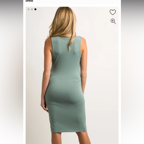 *SOLD LOCALLY* PinkBlush bodycon maternity dress size small - Picture 8 of 8